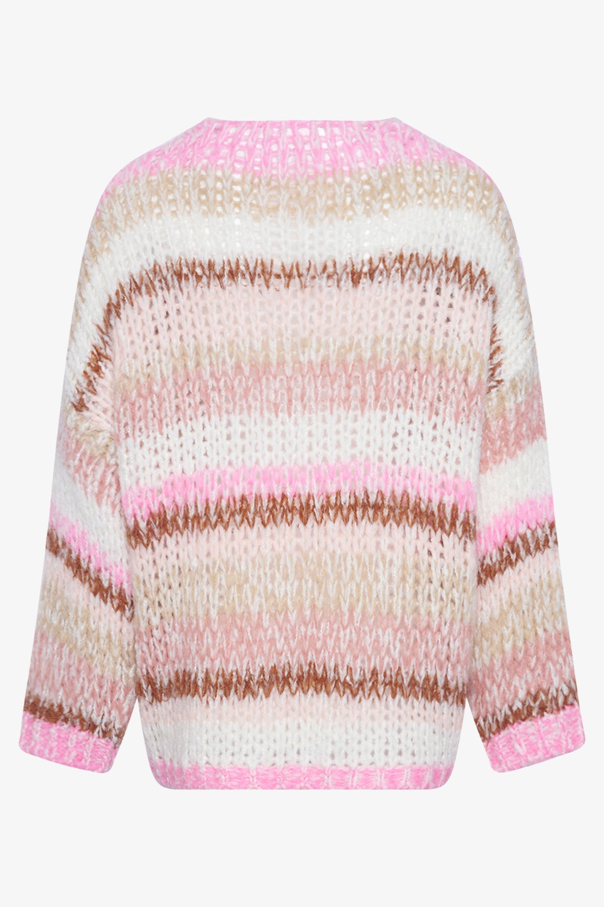 Jolee Knit Cardigan Oakleigh Rose Stripe