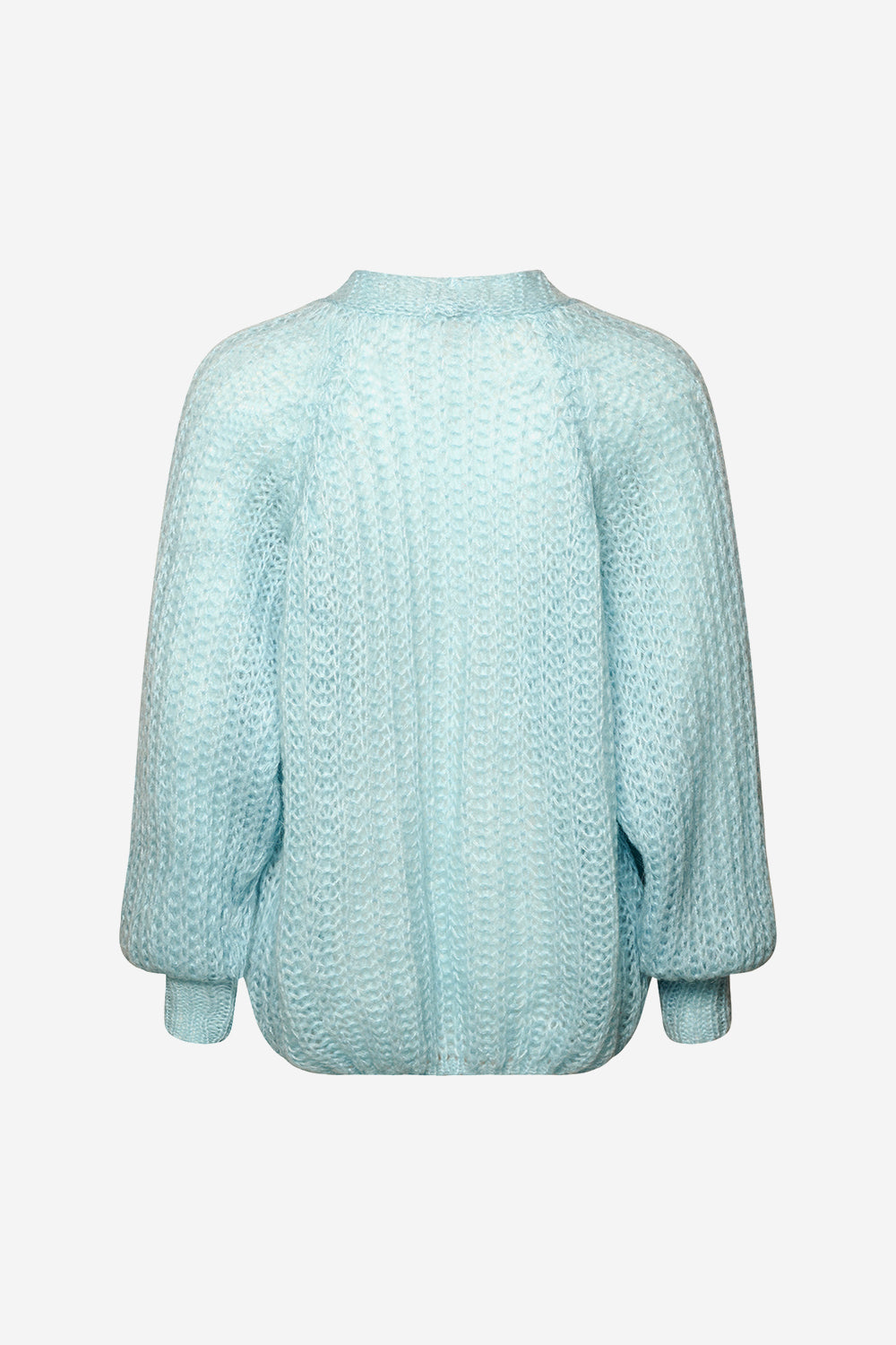 Joseph Knit Cardigan Solid Light Blue