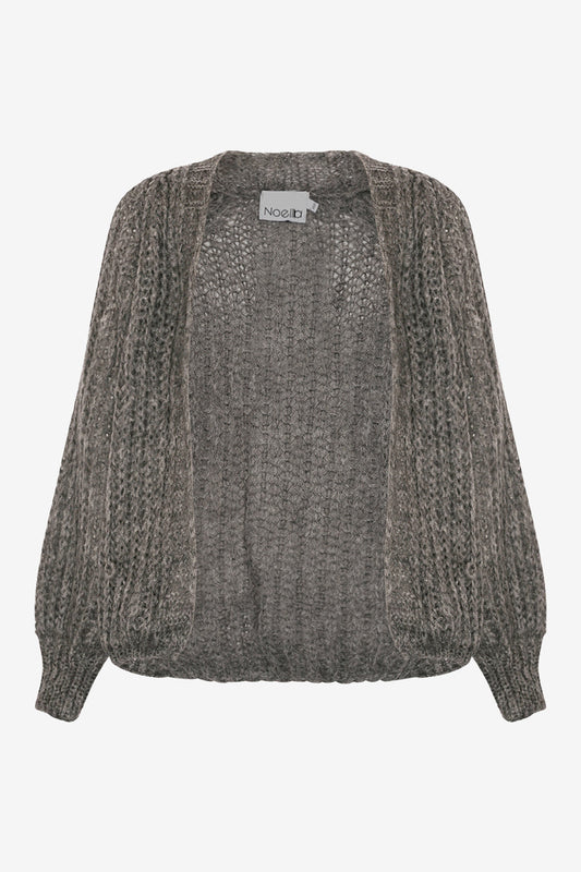 Noellas Joseph Knit Cardigan Dark Grey. Køb Cardigans hos www.noellafashion.dk