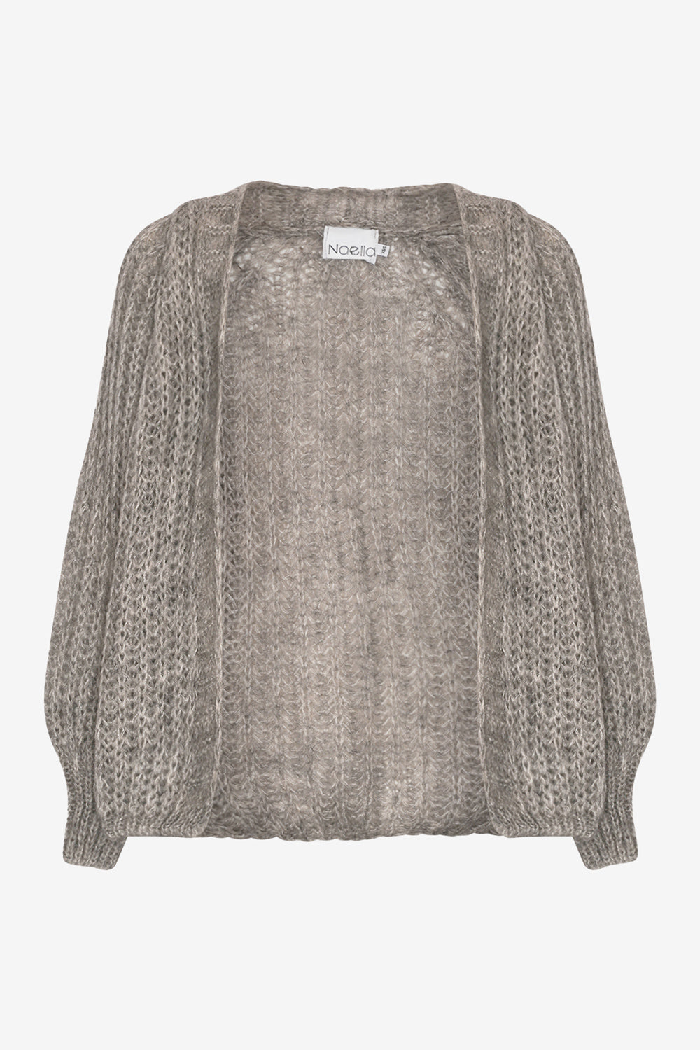 Noellas Joseph Knit Cardigan Light Grey. Køb Cardigans hos www.noellafashion.dk