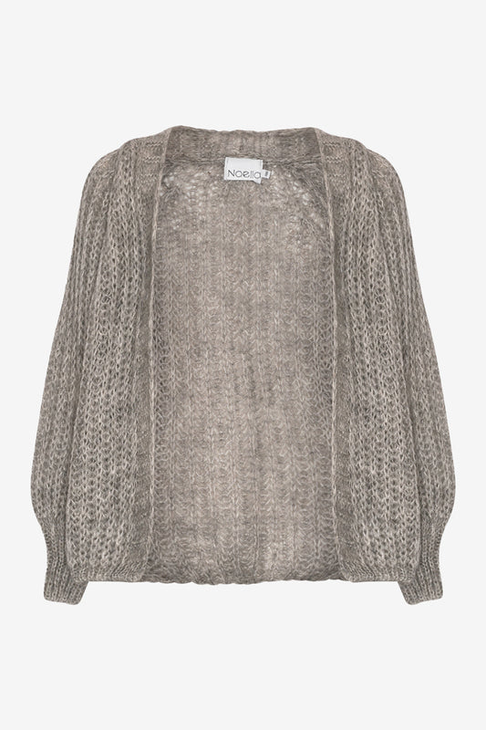 Noellas Joseph Knit Cardigan Light Grey. Køb Cardigans hos www.noellafashion.dk