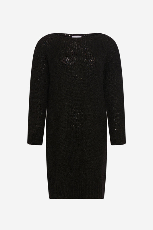 Noellas Kala Knit Dress Black. Køb Kjoler hos www.noellafashion.dk