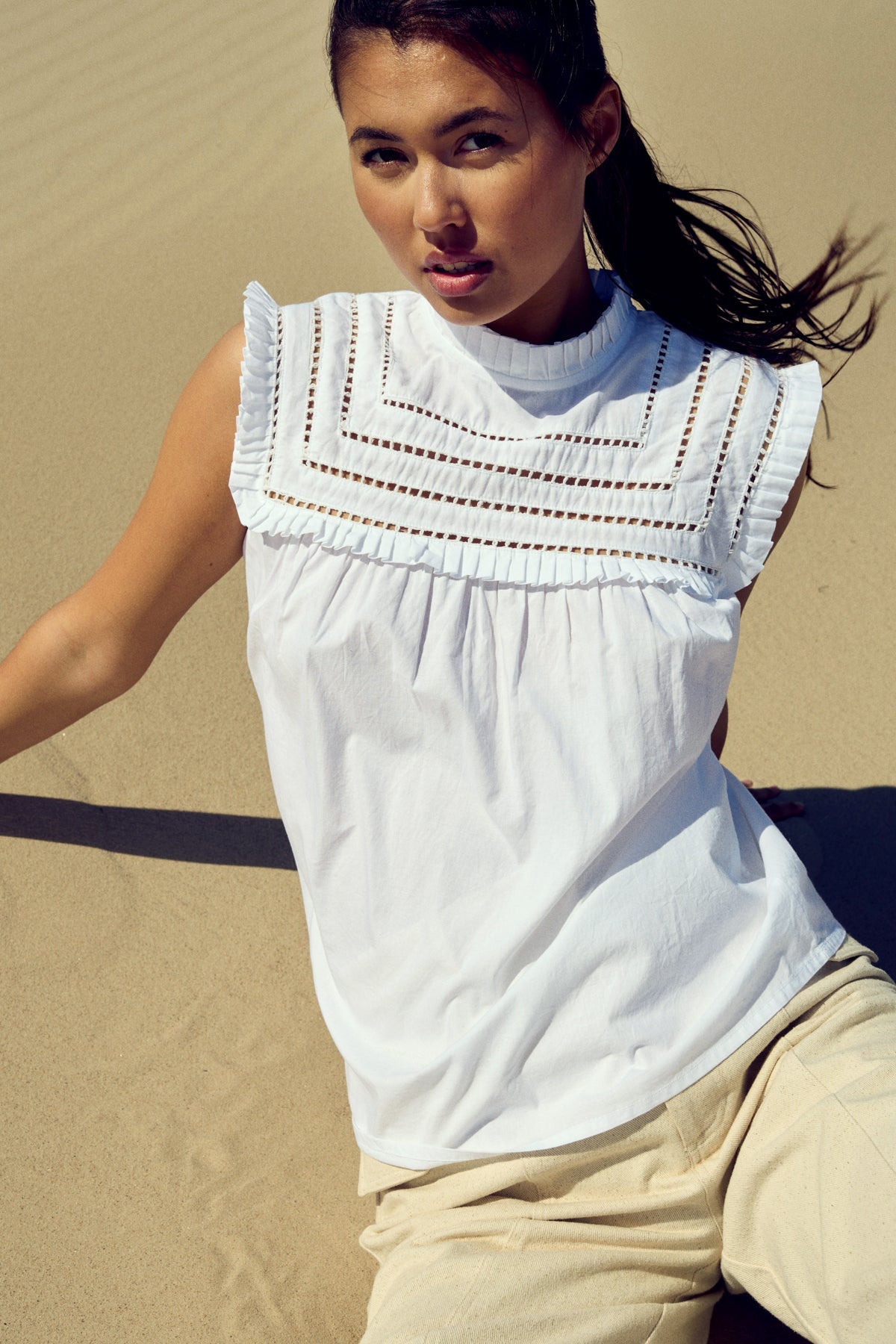 Kama Blouse White