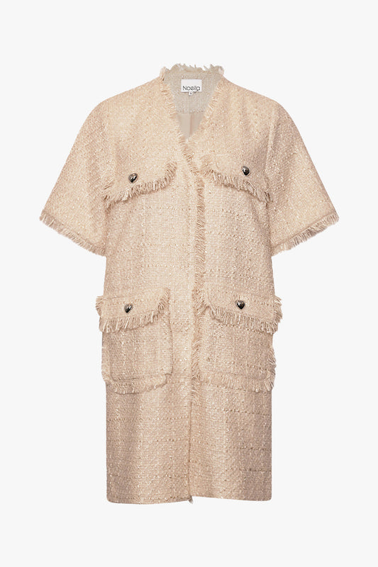 Noellas Kara Dress Ivory. Køb Kjoler hos www.noellafashion.dk
