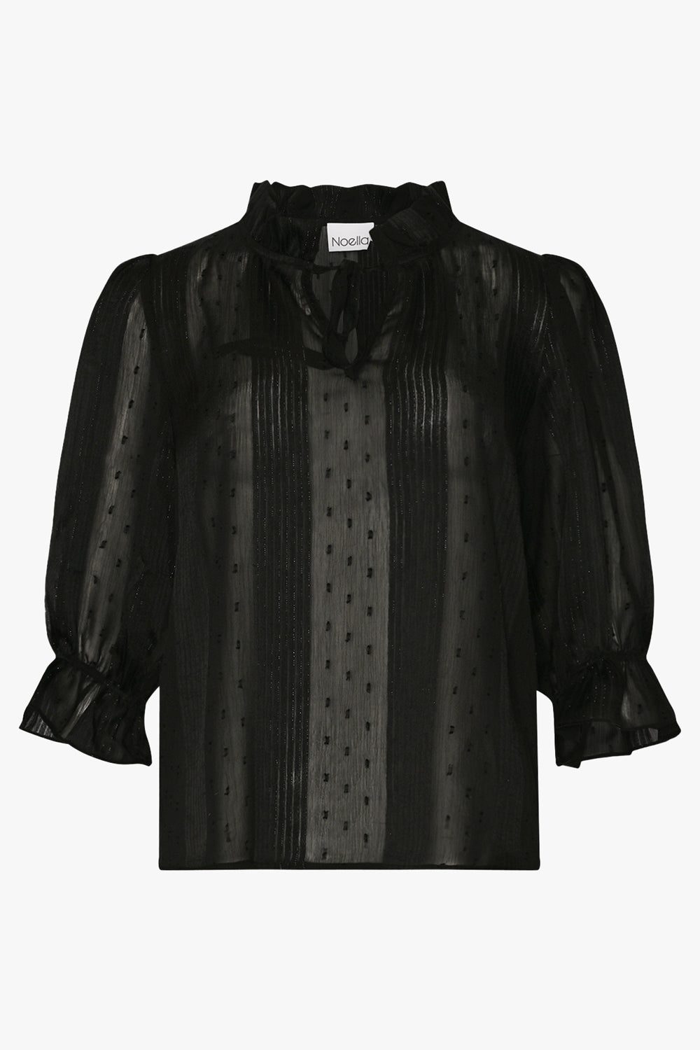 Noellas Karson Blouse Black. Køb Bluser hos www.noellafashion.dk