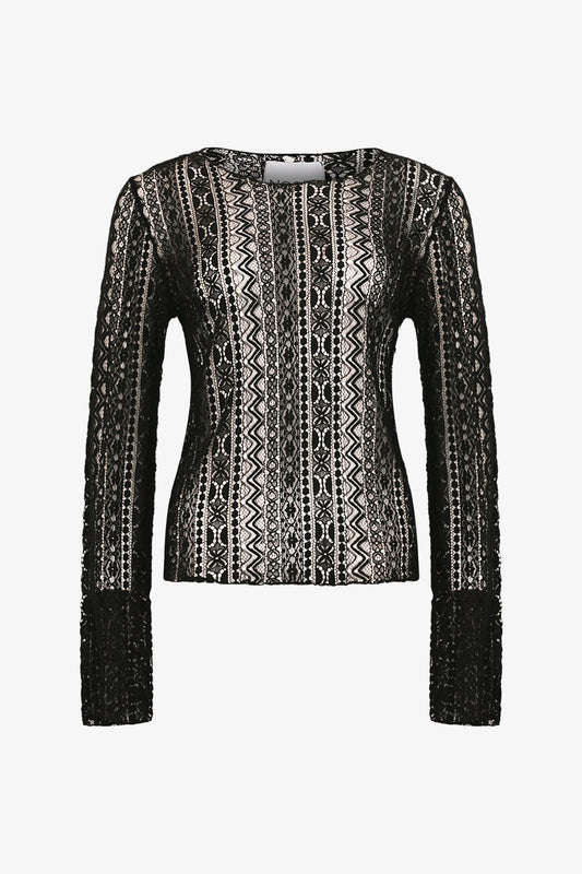Noellas Kasia Top Black. Køb T-shirts / Toppe hos www.noellafashion.dk