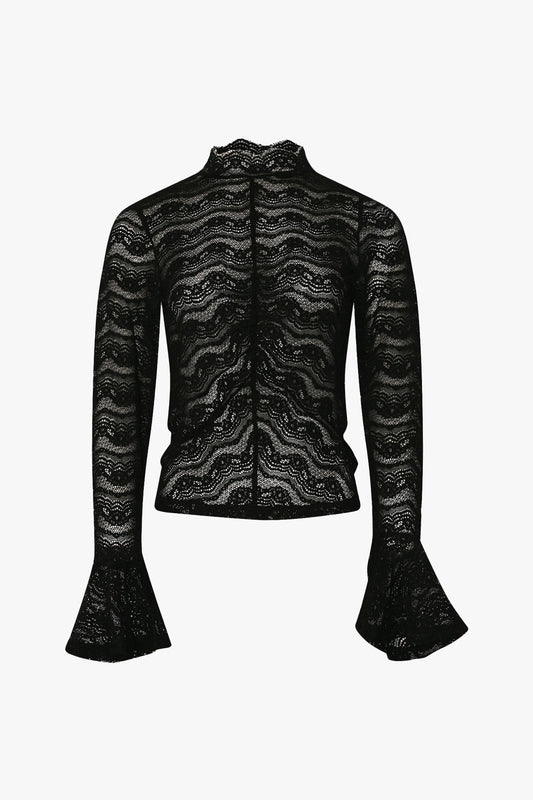 Noellas Katherine Top Black. Køb Bluser hos www.noellafashion.dk