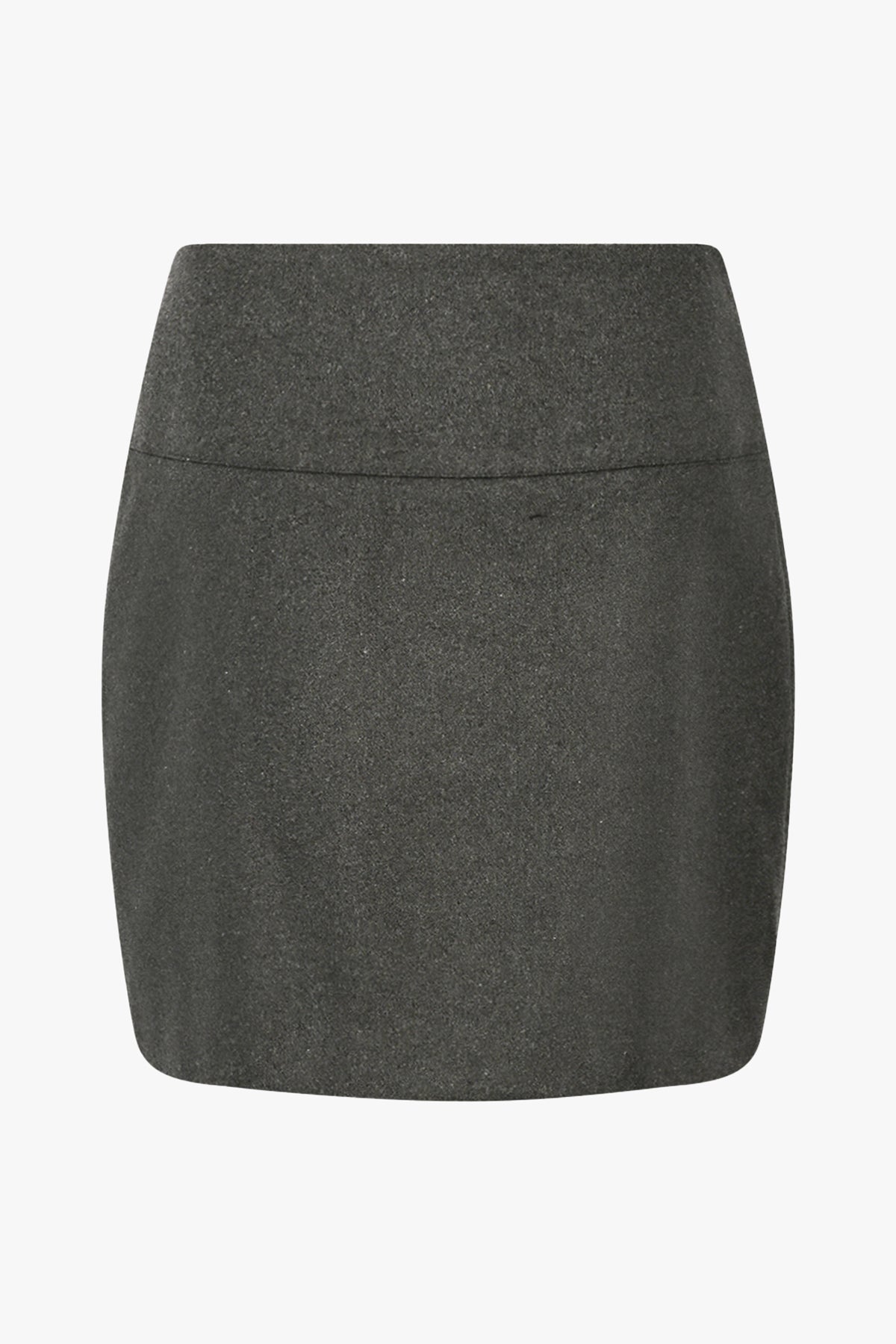 Noellas Kayce Skirt Dark Grey Melange. Køb Nederdele hos www.noellafashion.dk