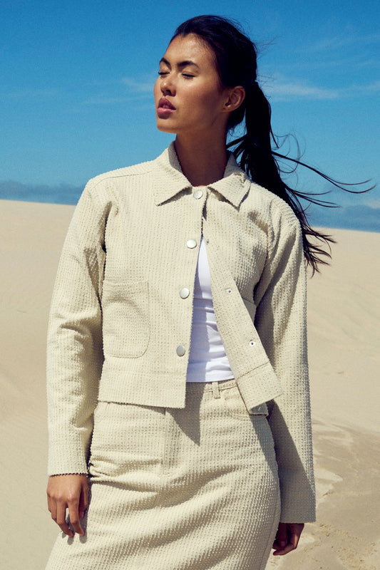 Noellas Kaylei Jacket Oyster.