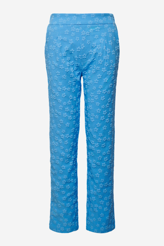 Noellas Maike Pants Provence blue. Køb Bukser hos www.noellafashion.dk