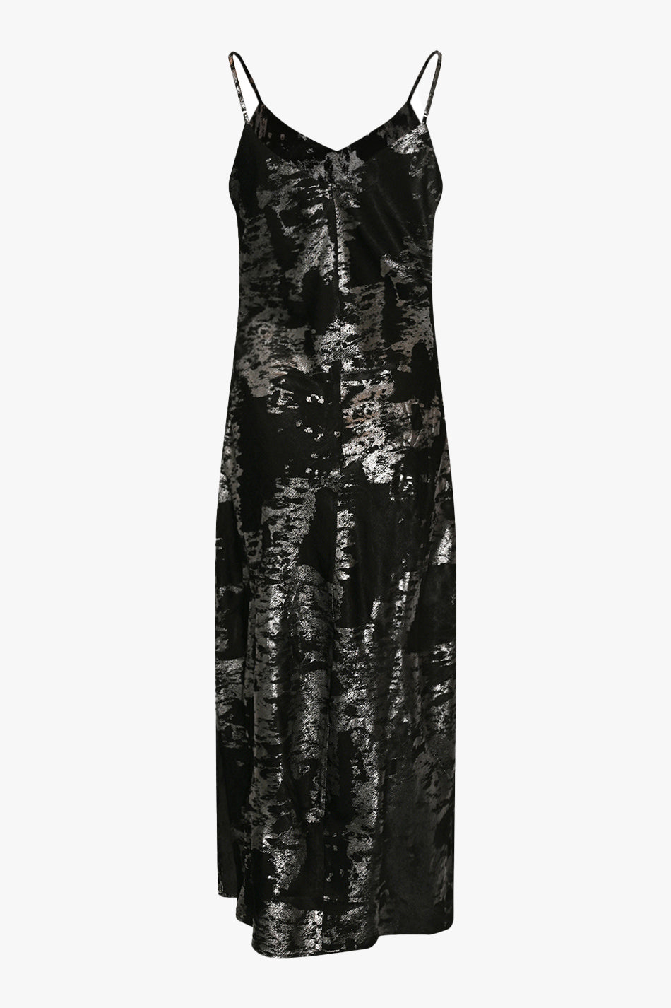 Keegan Dress Black Silver