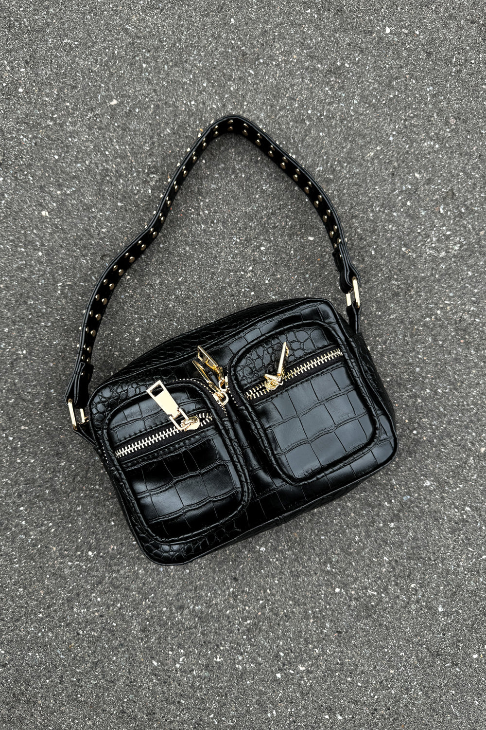 Kendra Bag w. Gold Black