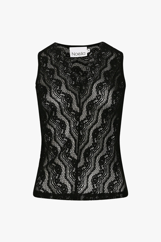Noellas Khloe Top Black. Køb T-shirts / Toppe hos www.noellafashion.dk