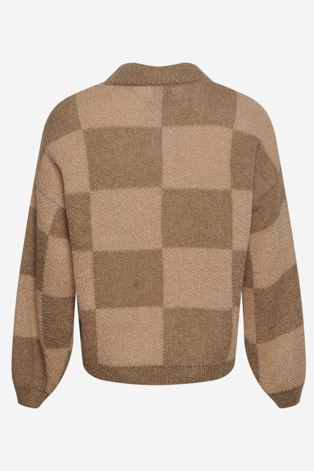 Kiana Knit Sweater Brown/Sand