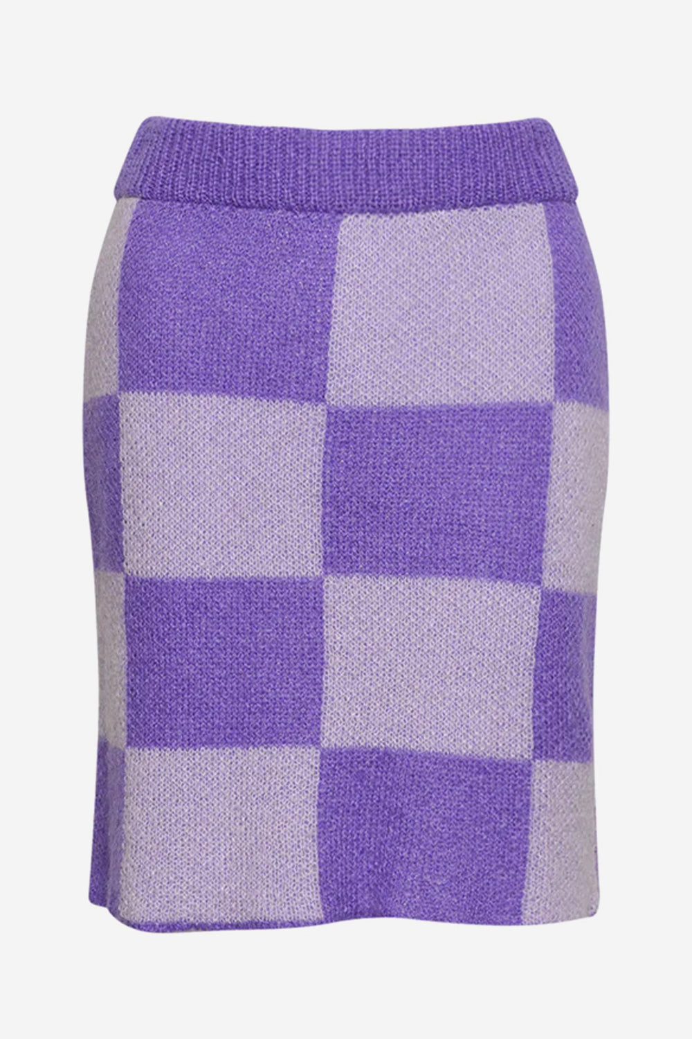 Noellas Kiana Knit Skirt Lilac/Lavender. Køb Nederdele hos www.noellafashion.dk