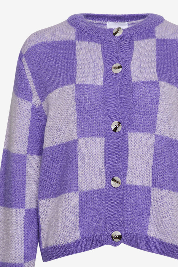 Kiana Knit Cardigan Lilac/Lavender