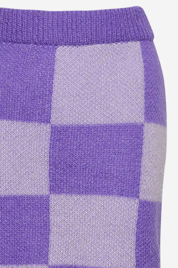 Kiana Knit Skirt Lilac/Lavender