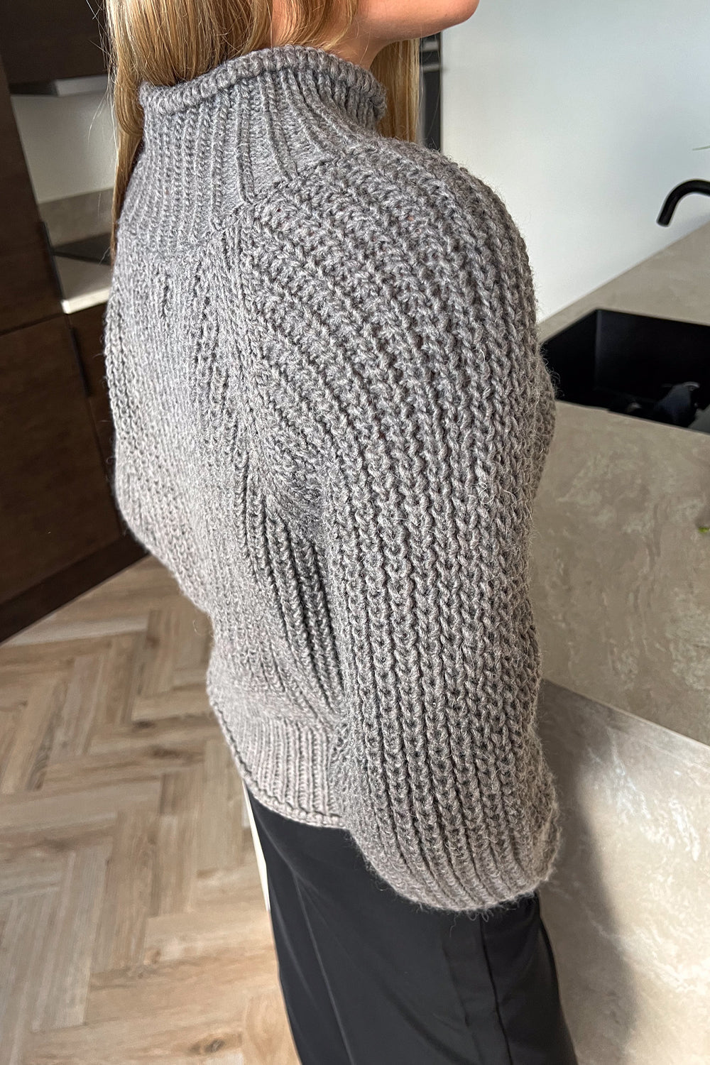 Kissie Knit Mud Melange