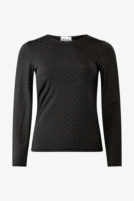 Noellas Kora Top Black. Køb T-shirts / Toppe hos www.noellafashion.dk