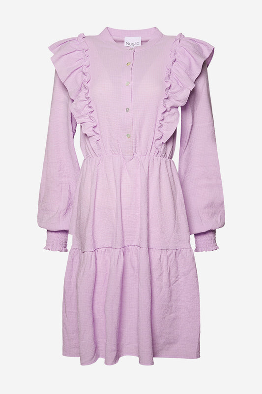 Noellas Lake Dress Lilac. Køb Kjoler hos www.noellafashion.dk