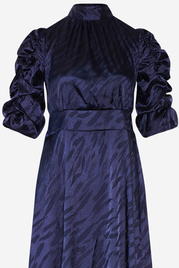 Leo Long Dress Navy