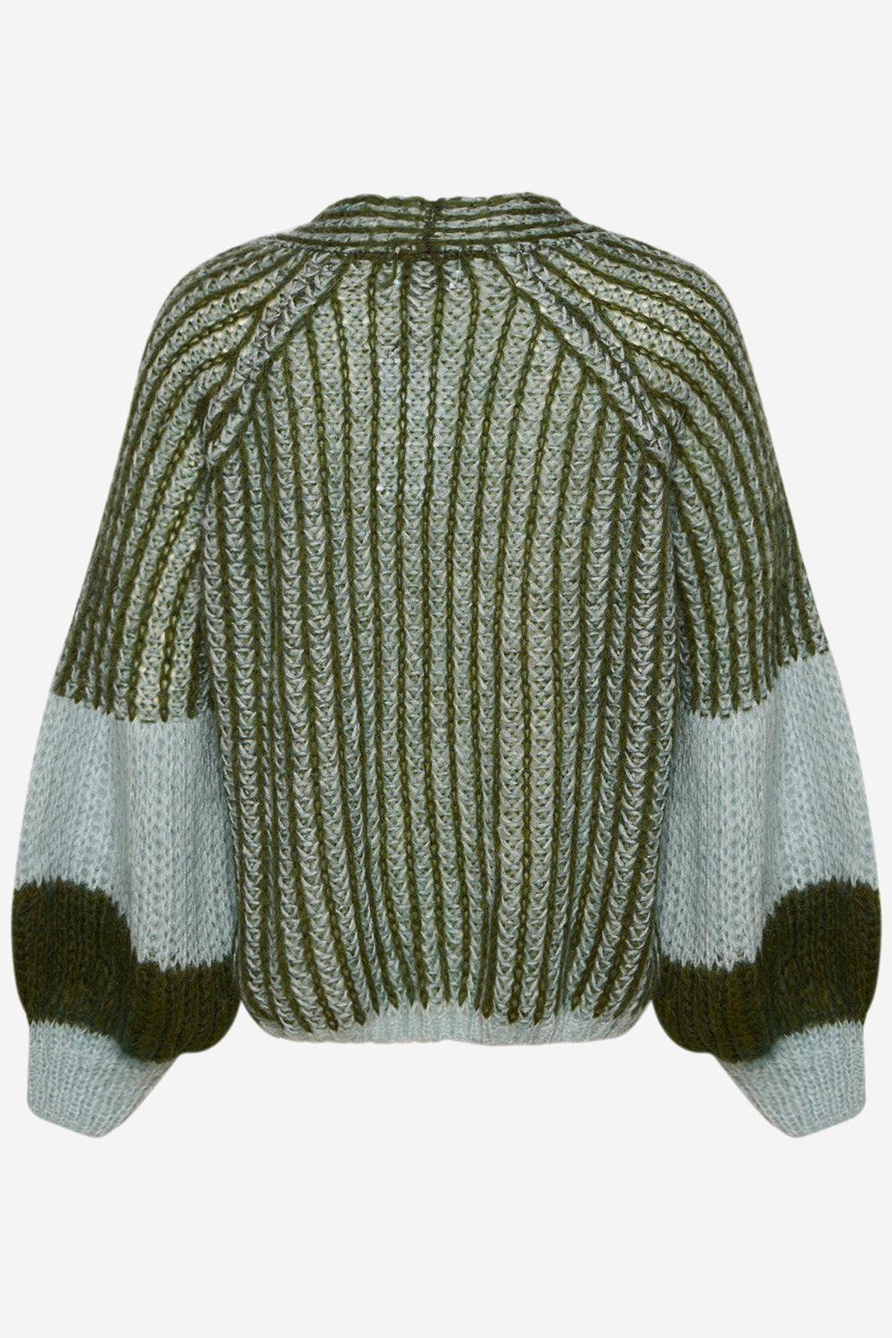 Liana Knit Cardigan Light Blue/Army
