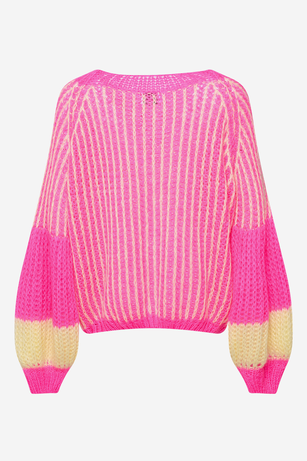 Liana Knit Sweater Pink/Yellow Mix