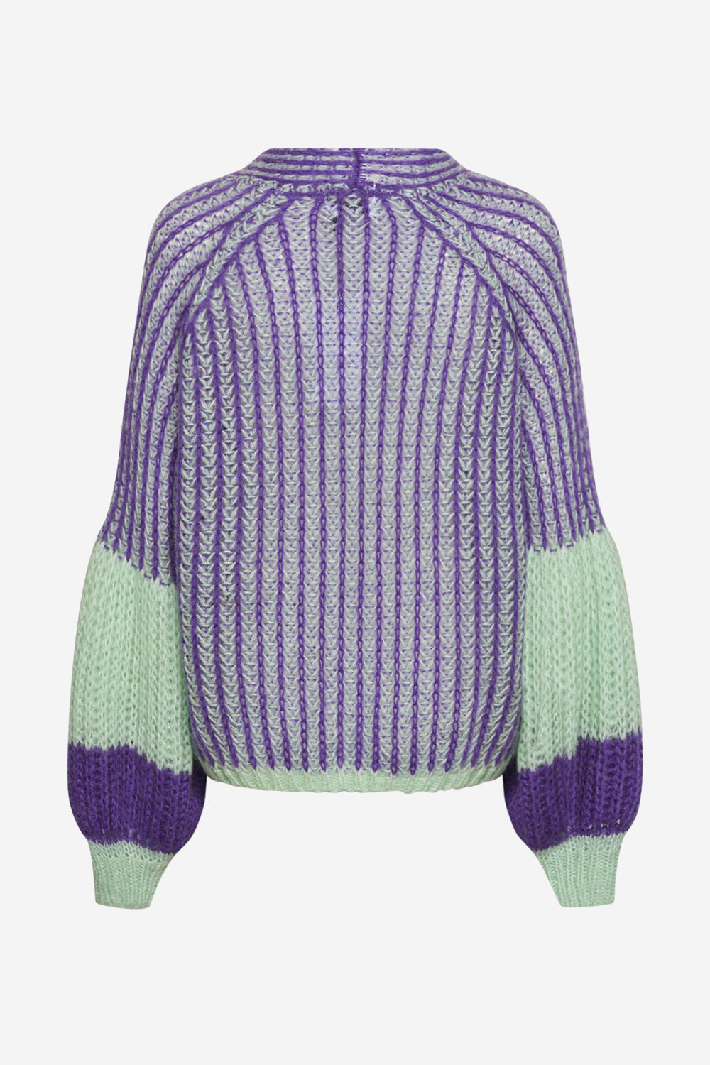 Liana Knit Cardigan Lilac/Sage