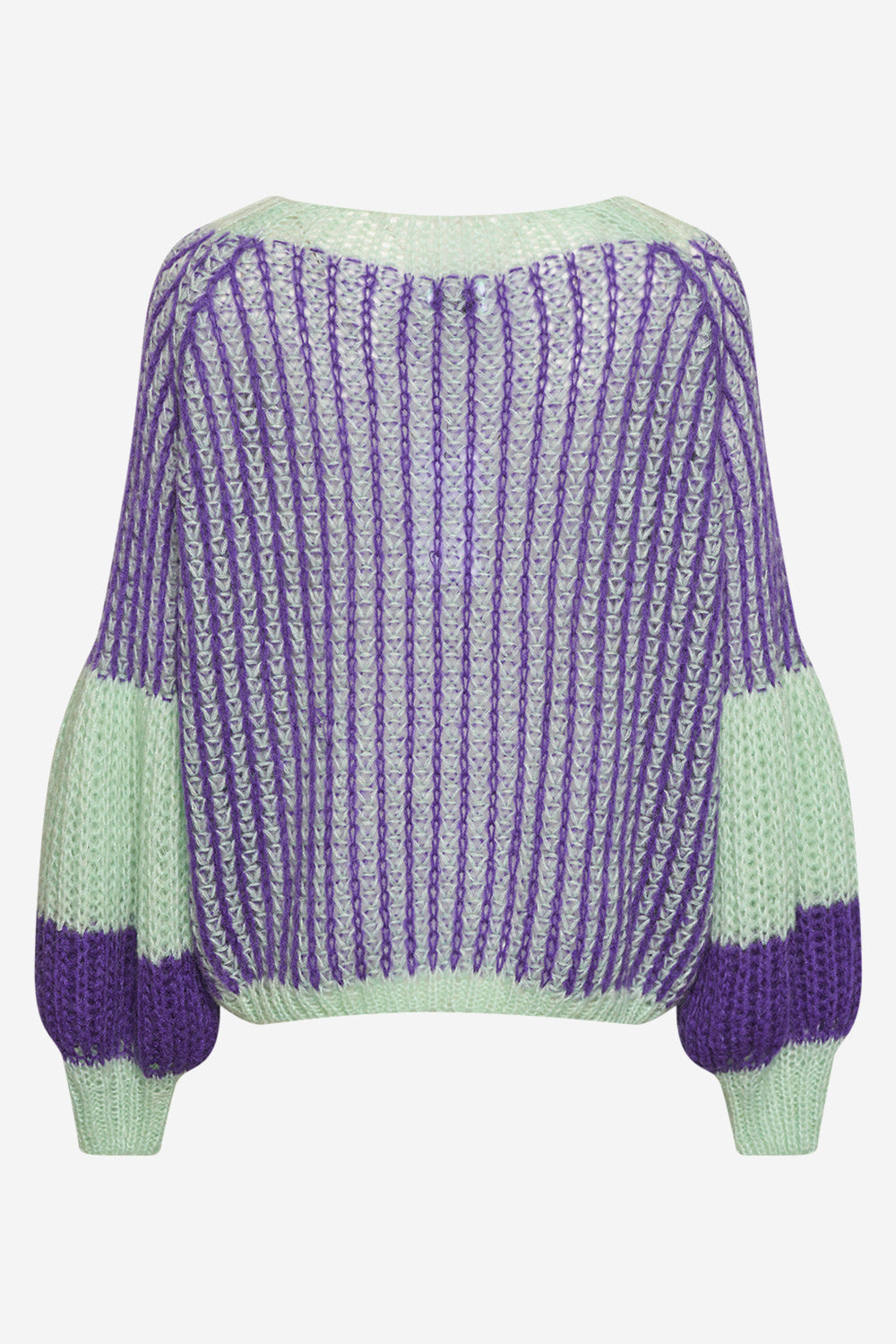 Liana Knit Sweater Lilac/Sage