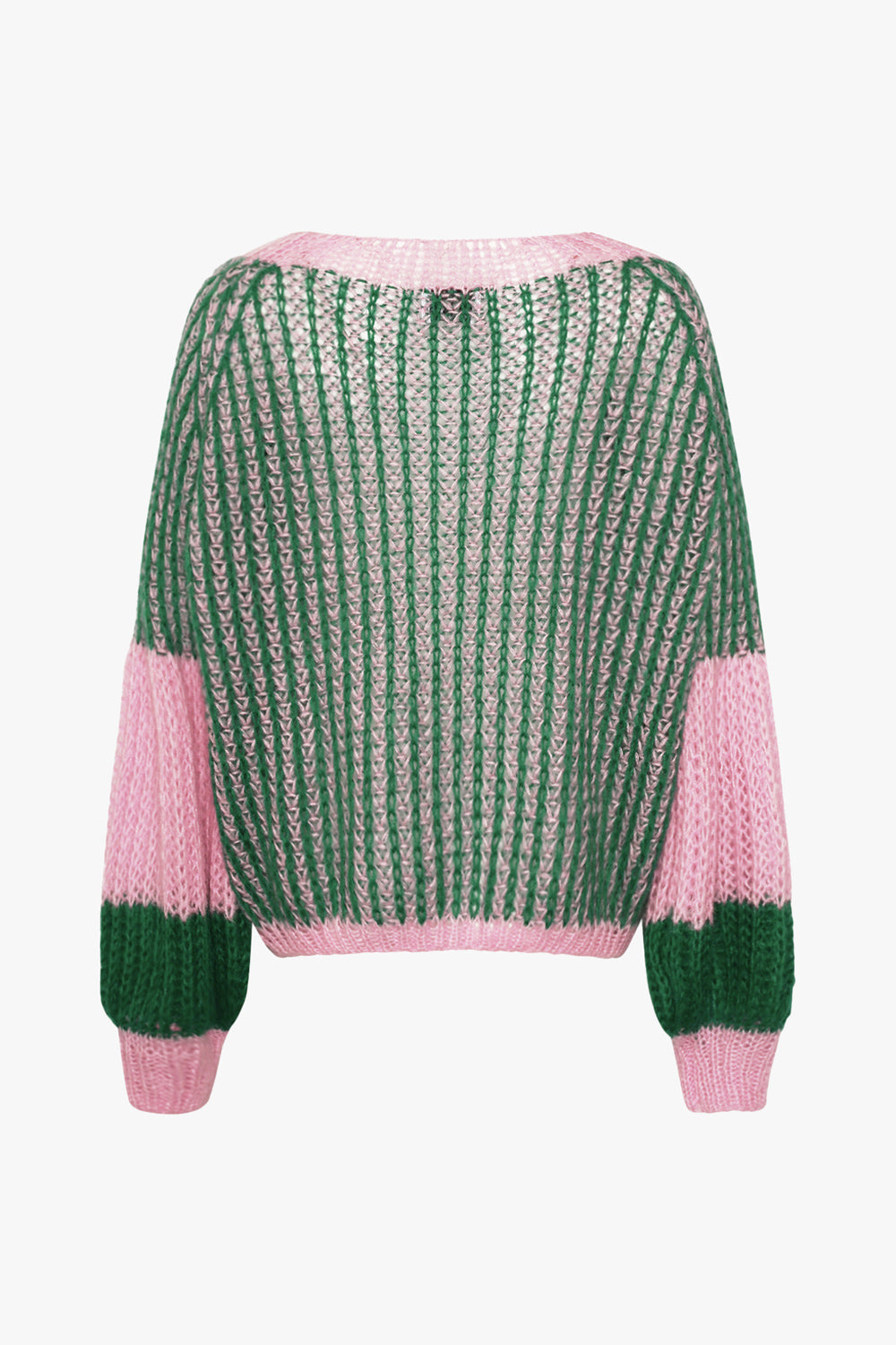 Liana Knit Sweater Green Bubblegum