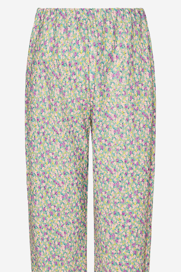 Loan Pants Green mix flower