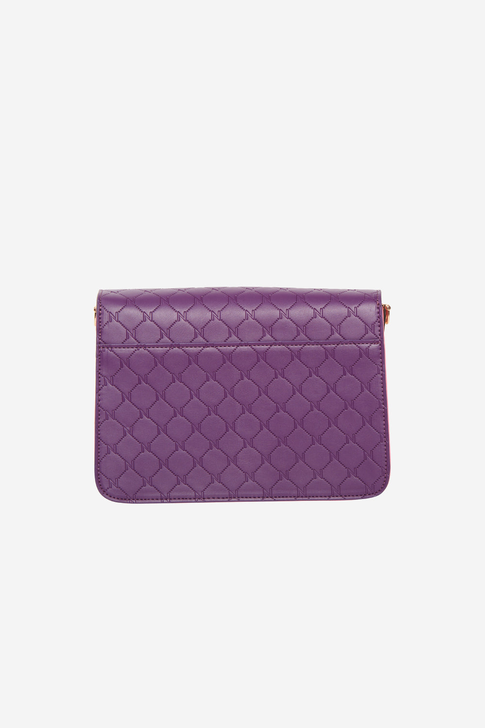 Blanca Compartment Logo Bag Plum/Light Pink