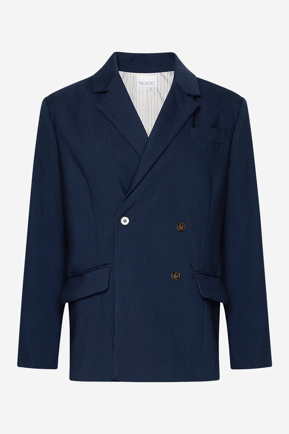 Noellas Louie Blazer Navy. Køb Blazer hos www.noellafashion.dk