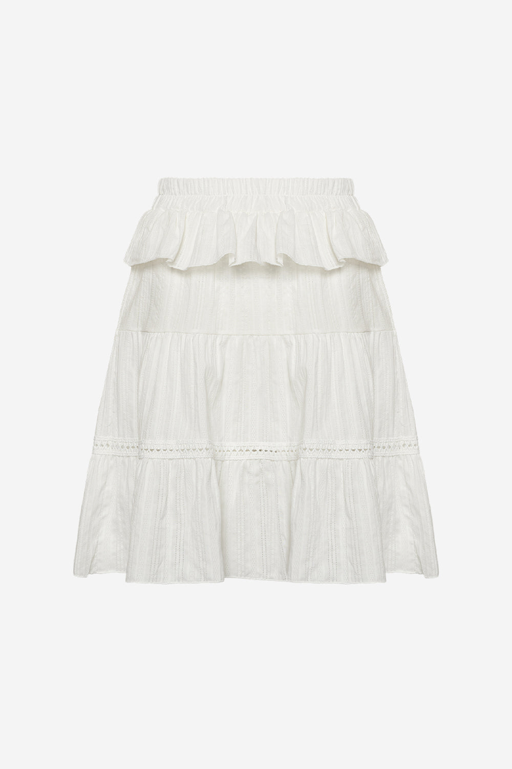 Lucca Skirt White