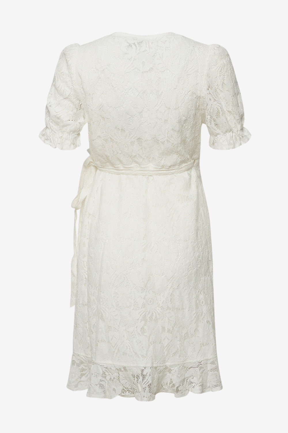 Macenna Wrap Dress White