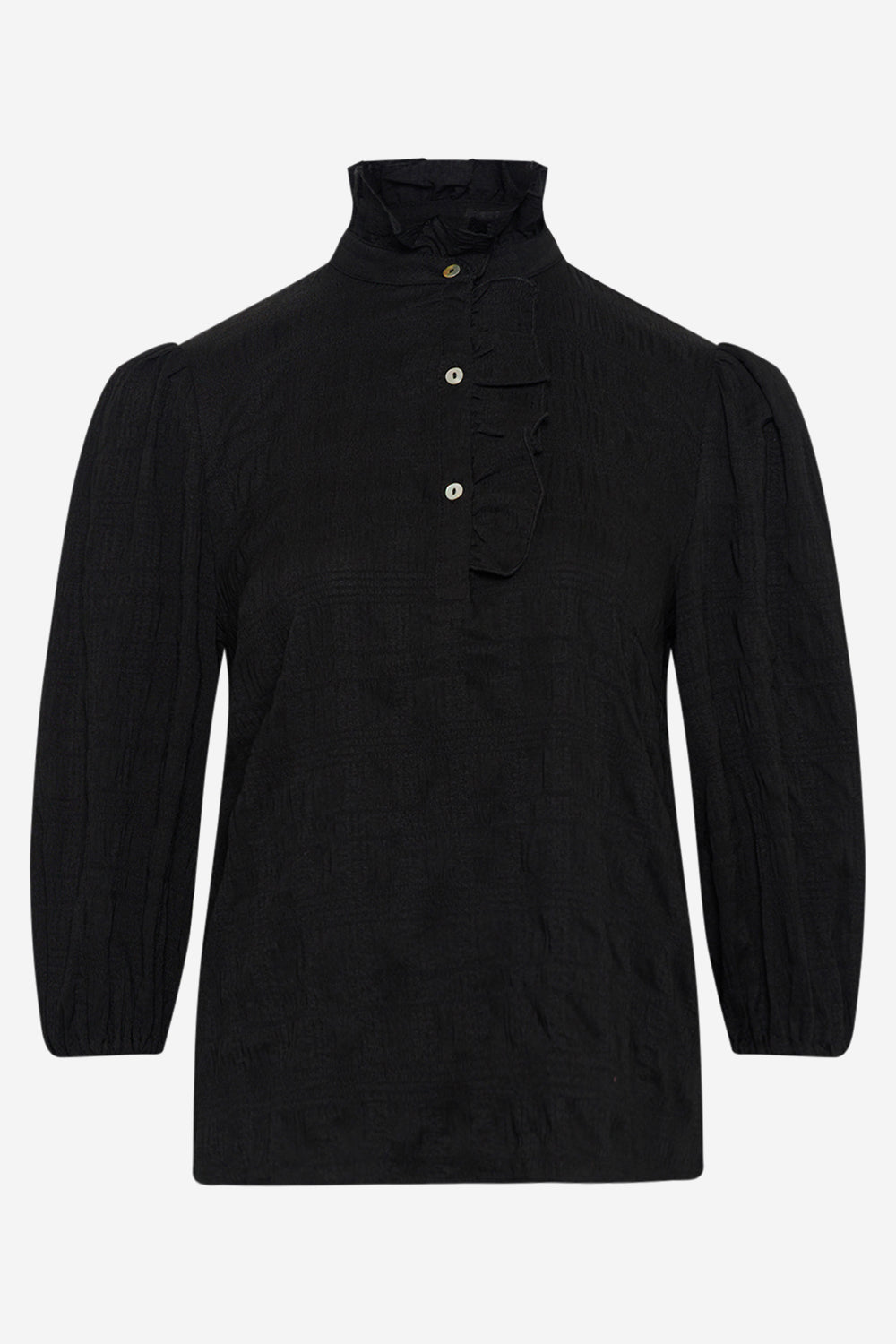 Noellas Malle Blouse Black. Køb Skjorter hos www.noellafashion.dk