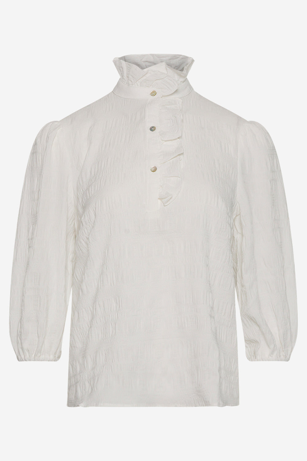 Noellas Malle Blouse White. Køb Bluser hos www.noellafashion.dk