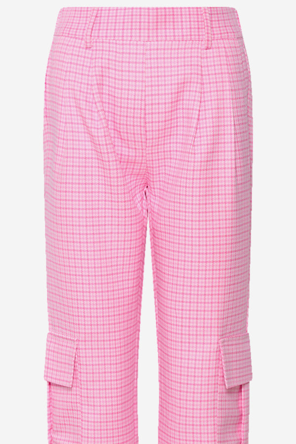 Mille Pants Candy pink check