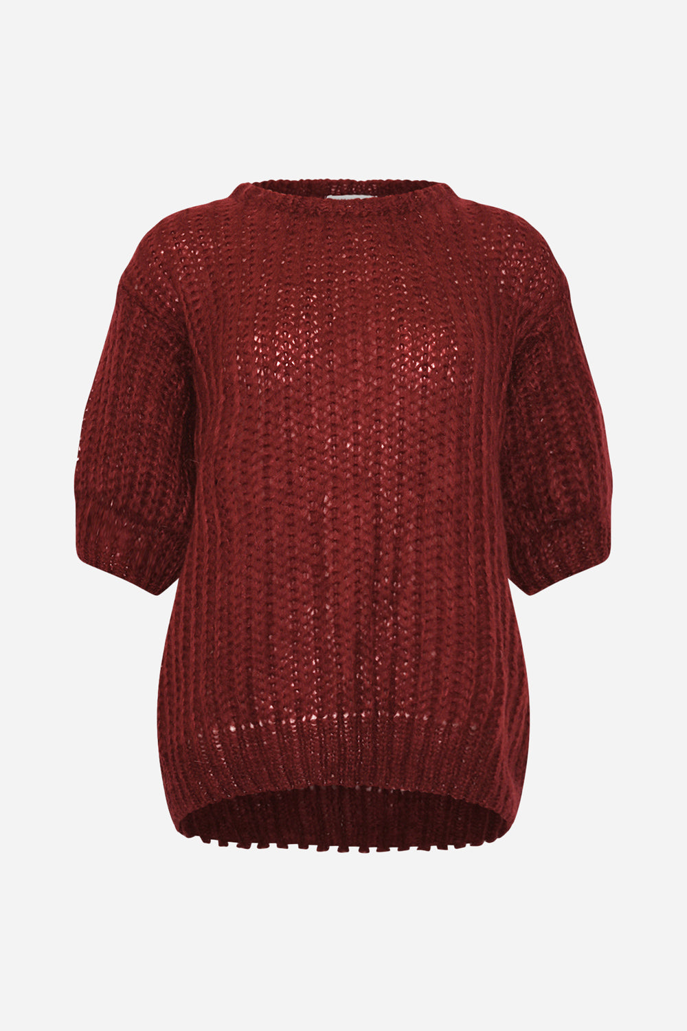 Noellas Mimi Knit Rust. Køb Striktrøjer hos www.noellafashion.dk