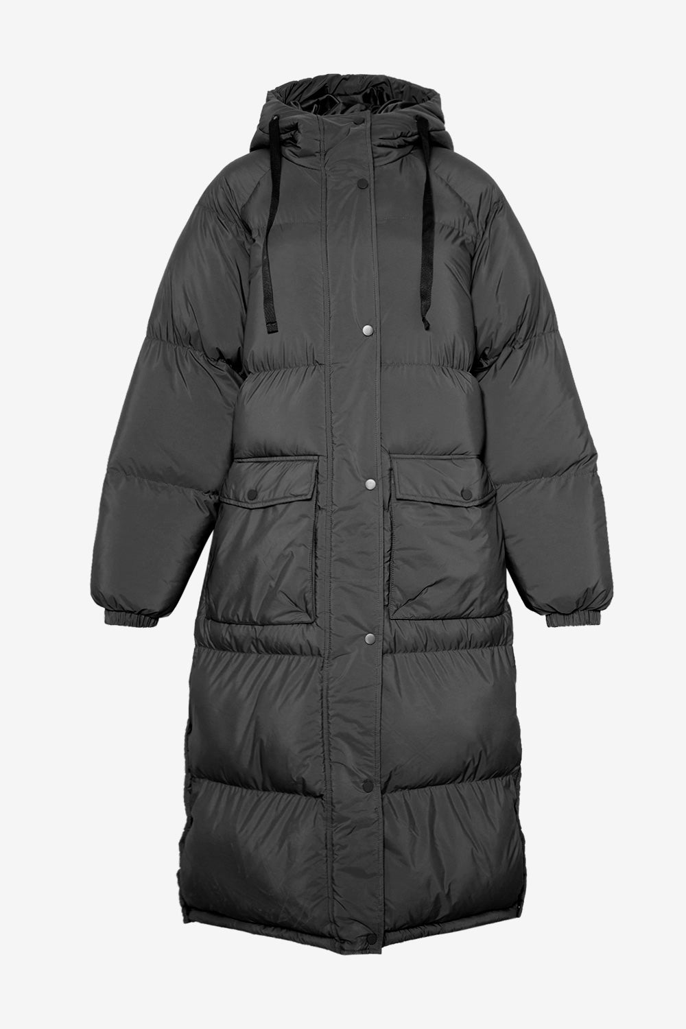 Noellas Nanna Puffer Coat Black. Køb Jakker hos www.noellafashion.dk