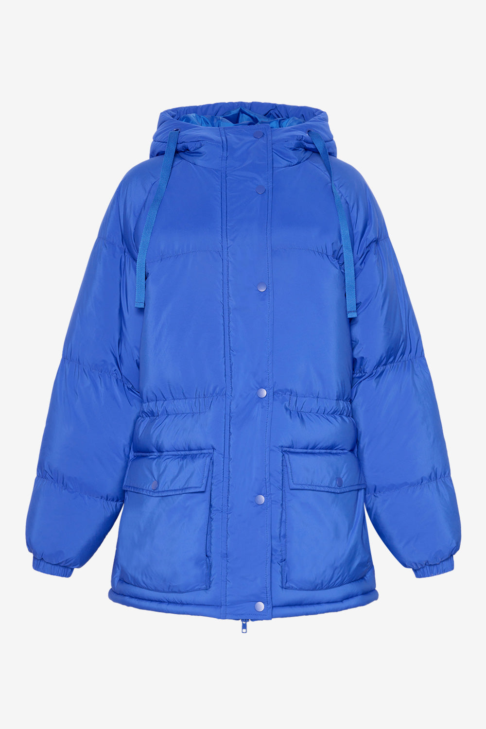 Noellas Nanna Puffer Jacket Cobalt Blue. Køb Jakker hos www.noellafashion.dk