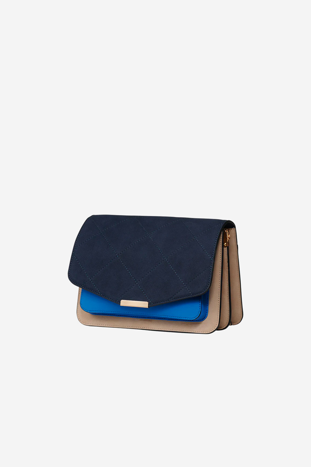 Blanca Bag Medium Navy/Sand/Blue