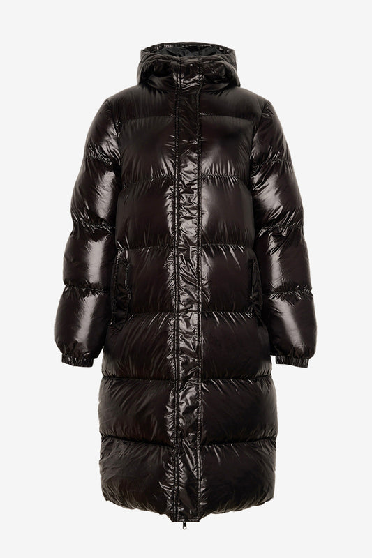 Noellas Nelli Puffer Coat Black. Køb Jakker hos www.noellafashion.dk