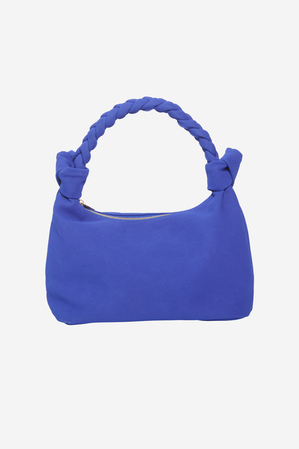 Noellas Olivia Braided Handle Bag Royal Blue. Køb Tasker hos www.noellafashion.dk