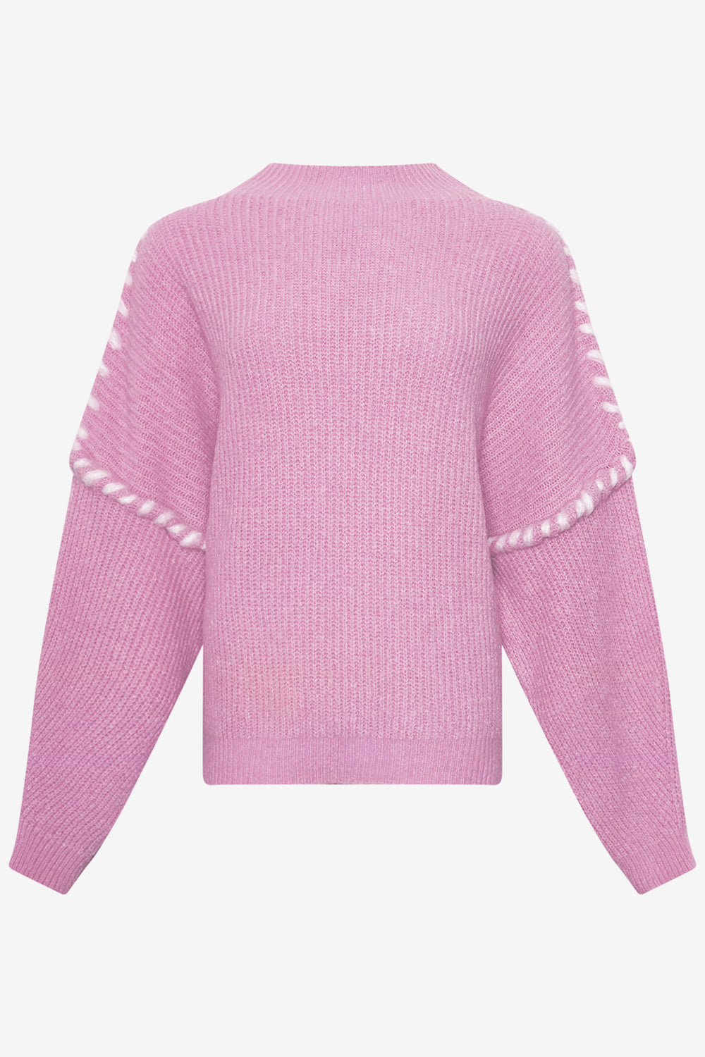 Noellas Olli Knit Pink. Køb Striktrøjer hos www.noellafashion.dk