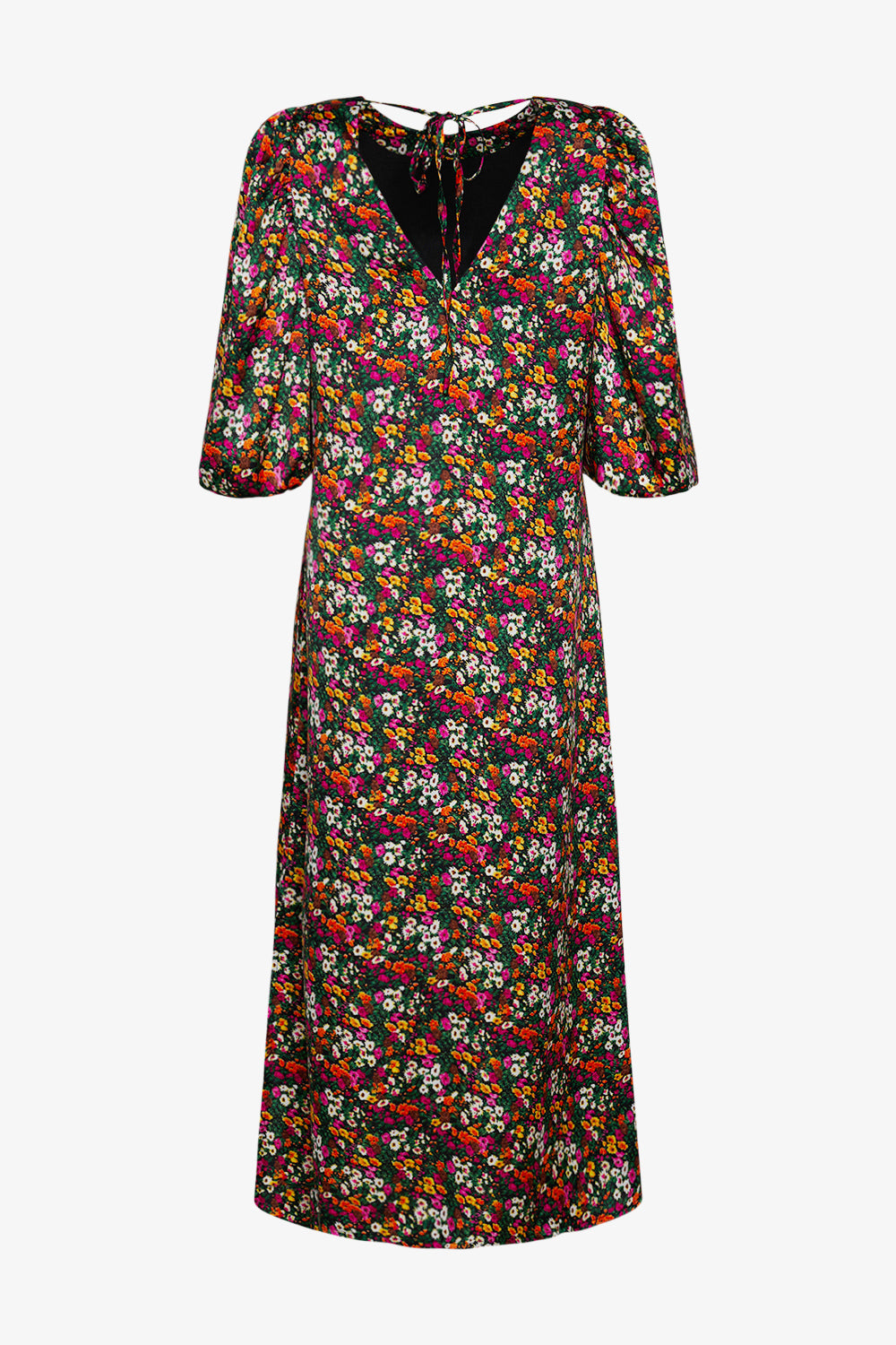 Pacey Pastis Long Dress Flower Mix