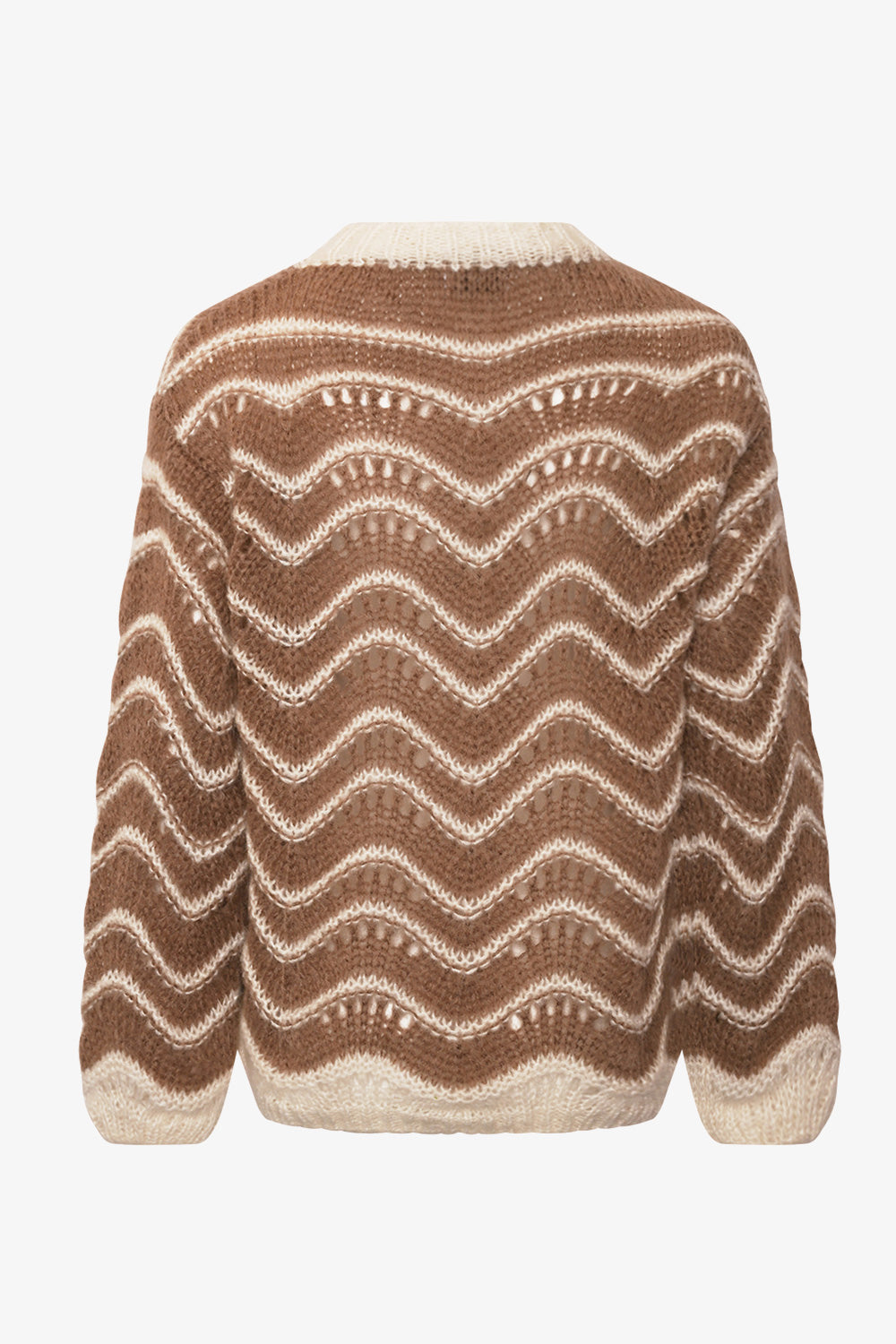 Panama Knit Jumper Soli Brown