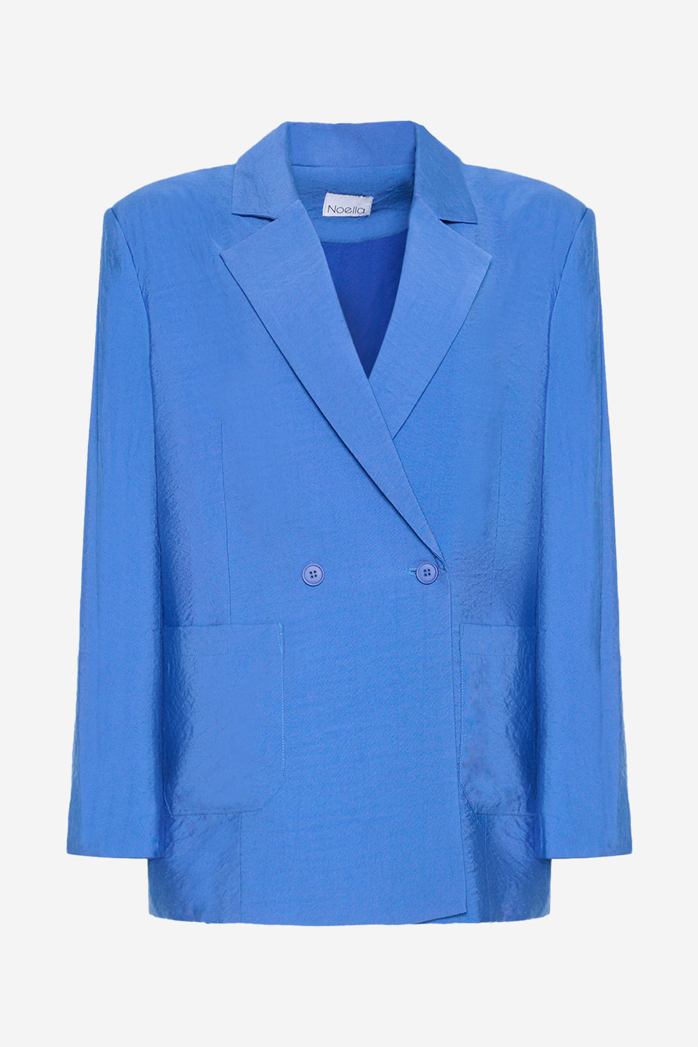 Noellas Paola Oversize Blazer Electric Blue. Køb Blazer hos www.noellafashion.dk