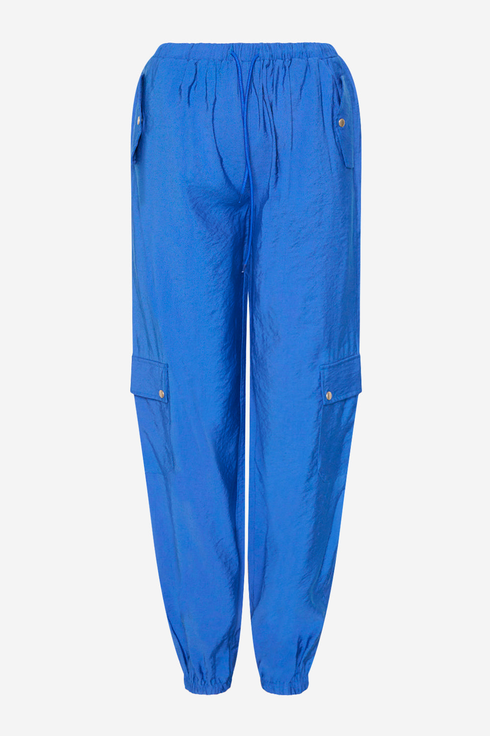 Noellas Paola Cargo Pants Electric Blue. Køb Bukser hos www.noellafashion.dk