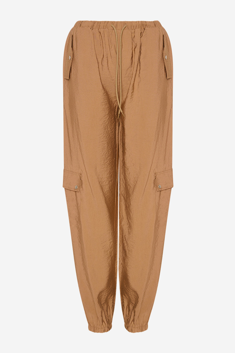 Noellas Paola Cargo Pants Camel. Køb Bukser hos www.noellafashion.dk